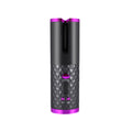 Rechargeable Automatic Hair Curler Women Portable Hair Curling Iron LCD Display Ceramic Curly Rotating Curling Wave Styler