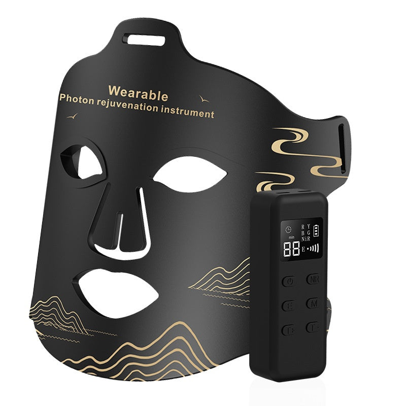 New Infrared Phototherapy Beauty Apparatus Face Led Color Light Skin Rejuvenation Beauty Mask